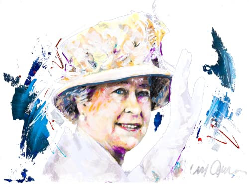 ICONS MERCH Queen Elizabeth Tassen-Set, weiß, One size