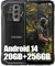 DOOGEE Blade 10 Ultra Rugged Smartphone Android 14 (2025), 20GB+256GB/2TB Cellulare Robusto, 6,56 HD+ Telefono Indistruttibile, 5150mAh, 50MP, 4G LTE Cellulari Resistente IP68,NFC,OTG,GPS,Widevine L1