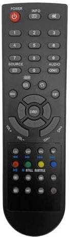 iOOiQQ Mando a Distancia de Repuesto para Oki TV LCD LED L42IB-FHTUV 810247397 810300002 B19E-LED1 B19E-LED1I B22E-LED1 B24C-LED1 B24D-LED1 B24E-LED1 B24E-LED1I B32C-LED1 B32D-LED1 B32E-LED1