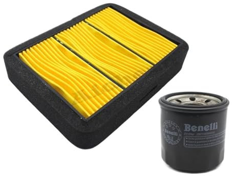 YANTUML Filtro Aria per Moto ACZ Filtrazione Olio per Benelli 502C BJ500 Leoncino bj 500(Set)