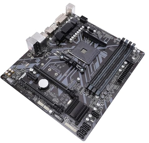 YUEHISY Scheda Madre B450M DS3H B450 AM4 Micro ATX, Supporta Processori Ryzen Serie 2000-5000, DDR4 3200, M.2, SATA 6Gb/s