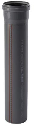 Ostendorf HTsafe HT-Rohr mit Muffe DN 110 mm 2000 mm