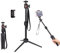 POLAMFOTO-Mini Treppiede Estensibile, Supporto Per Telefono Portatile Compatto con Supporto per Telefono e Testa a Sfera per Fotocamera Digitale Canon Nikon