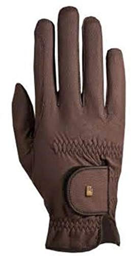 Roeckl Reithandschuhe aus ROECK-GRIP , Unisex, mokka, 7