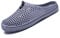 SAGUARO Ciabatte da Spiaggia Donna Estive Pantofole Uomo Clogs Antiscivolo Scarpe da Giardino Grigio Gr.44