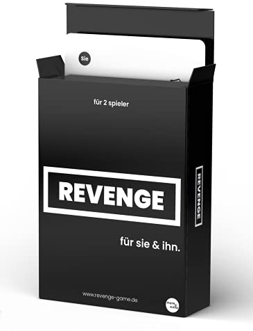 Revenge - das Kartenspiel für Paare - das Kartenspiel, um den Alltag auf EIN neues Level zu bringen - Kartenspiel - Witziges Spiel