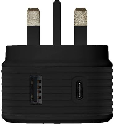 Juice 65W PD GaN Tech Charger | The Charger For EVERYTHING | 2 Ports USB A and USB C Output For Faster charging |Charges Laptops, Tablets, Smartphones and More | Rapid Charge with Sure Grip Technology