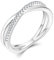YL Ring Damen,Wickelring Verlobungsring Damen Unendlichkeit Ring Silber 925 Damen Zirkonia Ringe Silberringe Eheringe Antragsring für Frauen