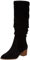 Amazon Essentials Stivali Alti con Tacco A Blocco Donna, Nero, 43 EU