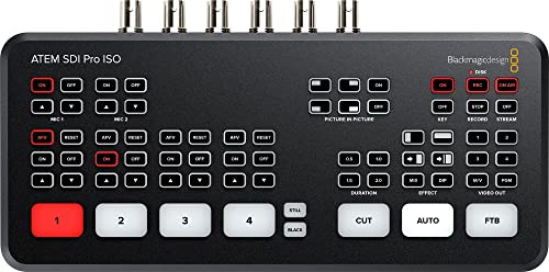 Blackmagic Design Atem SDI Pro ISO Streaming Mischer