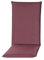 Pillows24 - Hochlehner Auflagen - 120x50cm – 8cm Dick - Premium-Material 200gsm, UV- & Wasserabweisend | Sitzauflagen Hochlehner | Gartenstuhlauflagen - Sitzauflagen Gartenmöbel | Pflaume