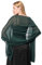 Cckuu Women Chiffon Scarves Elegant Big Size Lightweight Fashion Scarves Shawl Wraps for Spring Autumn Wedding Party(Dark Green)
