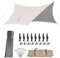 S'more A-Base Zeltplane 330, wasserdichte Camping-Plane für Camping, Veranda, Vorzelt, Regenfliegenplane für Camping, Wandern und Outdoor-Aktivitäten
