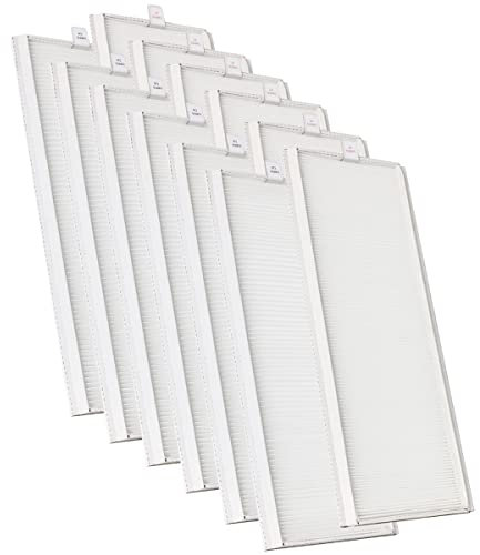 TOPS Filtre vmc pour Zehnder ComfoD 300/350 / 450/550 | 12x Filtre G4 + F7 | Filtre vmc Zehnder | Remplace Original Zehnder Filtre | ComfoAir filtre climatisation gainable | 12x 198x500x14 mm