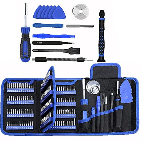 Pardarsey 170 in 1 Multifunction Precision Screwdriver Kit, Magnetic Driver Kit with Flexible Shaft, Extension Rod Compatible for Mobile Phone, Game Console, Tablet, Recreational Machines