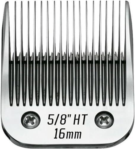 Lames de toilettage pour chien compatibles avec les tondeuses Ainds, Oster A5, Wahl KM-10 et d'autres séries (5/8 HT 16 mm | 1 pièce)