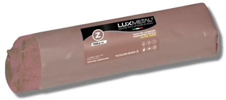 Lux Metal Polierpaste Braun 1000 g Grob Schleifpaste Für Spiegelnden Glanz Und Kratzerentfernung Auf Edelstahl, Aluminium, Messing, Chrom, Holz Marmor und Weitere Metall Ideal Zum Polieren von Messern