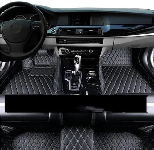 Maßgeschneiderte Automatten Auto Fußmatten Für Hyundai Für Tucson NX4 2022 2023 Teppiche Leder Matte Teppiche Anti Schmutzig Pad Innen Auto Zubehör Autoteppich (Farbe : LHD Black Beige)