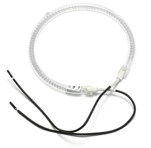 Heating Element Bulb, Air Fryer Circular Heating Tube, 6 inch Replacement Heating Element Bulb ForHalogen Oven Cooker1200/1400W