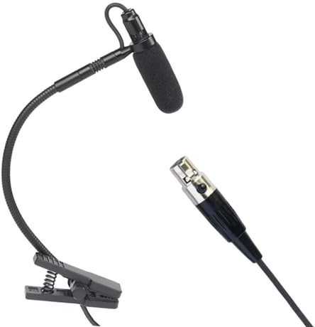 Micrófono de Condensador Instrumental con Clip, micrófono de saxofón Flexible para Trompeta, L5