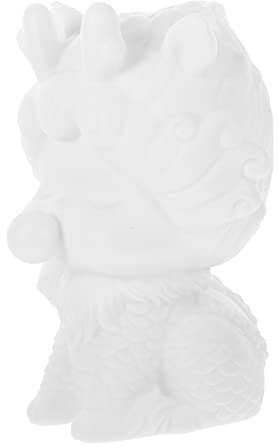 HEMOTON Weiße Embryo-Emailpuppe Vinyl-Sparschwein DIY leere Puppe DIY-Münzbank Kunst- Bastel-Malset Spielzeug Puppe für Kinder unbemalte leere Puppe weißer Embryo Baby Preis-