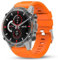 WalkerFit Smartwatch Herren mit Telefonfunktion, 1.43 AMOLED Militär Robuste Smartwatch mit Herzfrequenz/SpO2 Outdoor Sportuhr, 60 Tage Extra Lange Batterie, Kupferrost