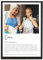 Wackadoo Bilderrahmen Personalisiertes Poster Oma Geschenk, mit Foto und Text auf hochwertigem Papier, Holz Bilderrahmen und Glasscheibe, fotogeschenk personalisiert, personalisiertes geschenk