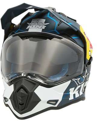 O'NEAL ADV Motorradhelm Kini Red Bull 1.0 blau/weiß L