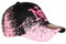 Hip Hop Honour Casquette NY Rose et Noire Tags City Sportswear Baseball Noryk - Taille Unique - Rose