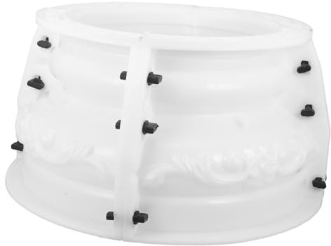 SHINEOFI Stampo per Romana Stampo per Base Decorativa Calcestruzzo Facile da Usare Resistente per Strutture Esterni e Interni