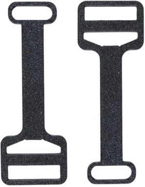 ACOLY 8 supporti flessibili e regolabili per finestre di roulotte, neri – Fissano l'apertura per il flusso d'aria e il fresco (per camper)