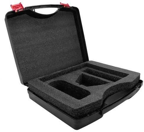 Tbest Hard Case for Adapter Cable Kickstand Power Supply Accessories Travel Handle Case for Outdoor Camping Car RV Boat Trips Travel CaseWater H Constructed is Material ABS