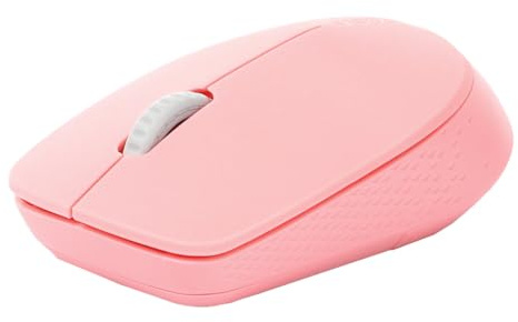 Rapoo M100 Optische Maus, kabellos, Multimode, Hellrosa