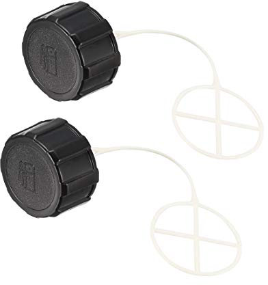 sourcing map 2Pcs Lawn Mower Fuel Tank Cap Replace 55-3570 Fuel Tank Cap