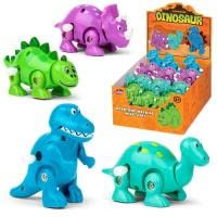 Tobar CLOCKWORK DINOSAUR Wind-UP Toy, Brown