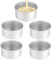 XZJMY 5Pack 5 Inch Cake Pan, Mini Cake pan, Round Aluminum Cake pan, Used for Family Gatherings to Bake Mini Cake Pizza, Quiche