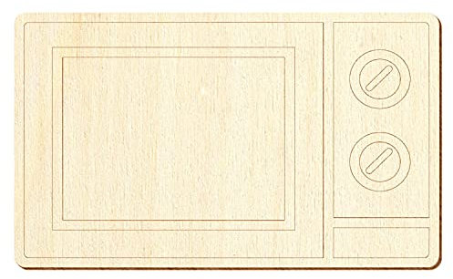 Lot de 100 moules en bois pour micro-ondes - 5-50 cm de large - Largeur : 42 cm