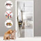 Zanzariera Magnetica per Porte Premium 125x250cm Rete Fine Impenetrabile,Adatto a tutte le dimensioni di porte Bianco