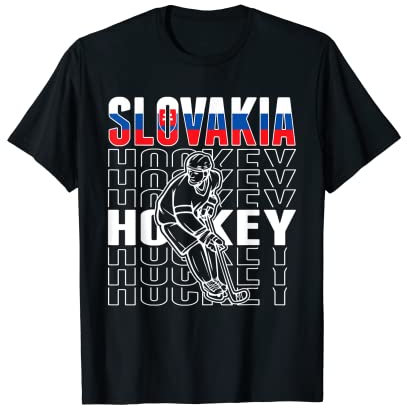 Slowakei Eishockey-Fans Trikot – Unterstützung des Slowakischen Hockey-Teams T-Shirt
