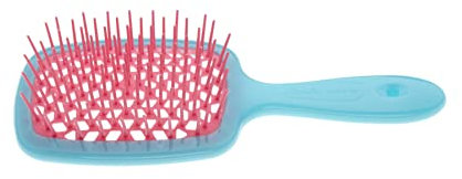 Jäneke SUPERBRUSH Bürste Blau/Rosa Entwirrt sanft und effektiv