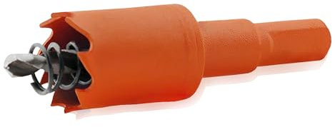 Seghe a Tazza per Metallo Fresa a Tazza Bi-Metallica M42 Bimetallica con Biella HSS per Lamiera, Alluminio Legno, PVC, Acciaio Inossidabile e Lamiera di Plastica 20MM