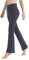 LaiEr Yogahose für Damen, Bauchkontrolle, Workout, Bootleg-Hose, hohe Taille, 4-Wege-Stretch-Hose mit Innentaschen(Dark Grey,Medium)