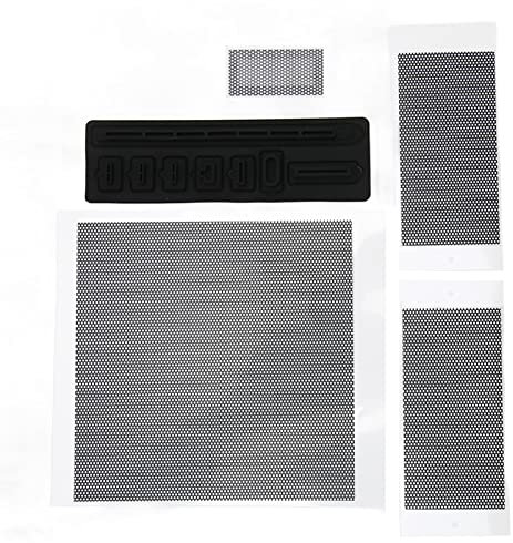 Filtro de Polvo para Xbox Series X, Cubierta de Filtro de Polvo de Ventilación Cubierta Superior a Prueba de Polvo con Tapones de Silicona para Xbox Series X