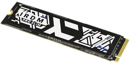 goodram - SSD IRDM PRO Slim Laufwerk mit 2000 GB - 2TB Datenspeicher - PCIe 4X4 M.2 2280 - NVMe - Intern - Speichererweiterung - Laufwerk kompatibel mit PS5 - für PC - Laptop - Gamer - Gaming