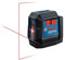 BOSCH GLL50-20 50 Ft Self-Leveling Cross-Line Laser, Includes Integrated Magnetic Mount & 2 AA Batteries