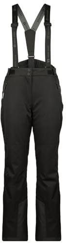 Heber Peak – Skihose Damen Women's PinusHe. Ski Pants – Ski- & Snowboardhose gefüttert & wasserdicht (15.000 mmWS) – Schneehose Winddicht & isolierend, mit Hosenträger, Kantenschutz & Extras