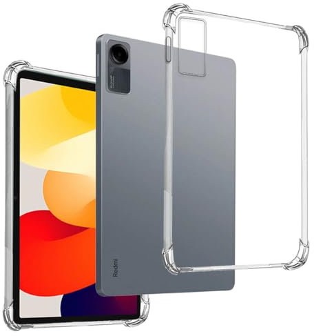 Coque Anti-Shock pour XIAOMI REDMI Pad SE 11, TPU Transparent en Silicone Antichoc