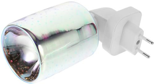 Zerodeko 1stk Aromalampen Wachsbrenner Steckkerzenw?rmer Plug-in Wachsschmelzw?rmer Wärmer Duftlampe Duftender Wachsw?rmer Kerzenw?rmer Lampe Glas Haushalt Wachslampe 3D