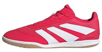 adidas Predator Club Sala Indoor Football Boots, Botas de fútbol Unisex Adulto, Lucid Red/FTWR White/Core Black, 39 1/3 EU