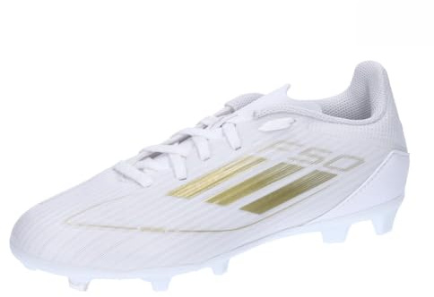 adidas Performance F50 League FG/MG Vivid Horizon Kids weissgoldweiss, 38 Kinder